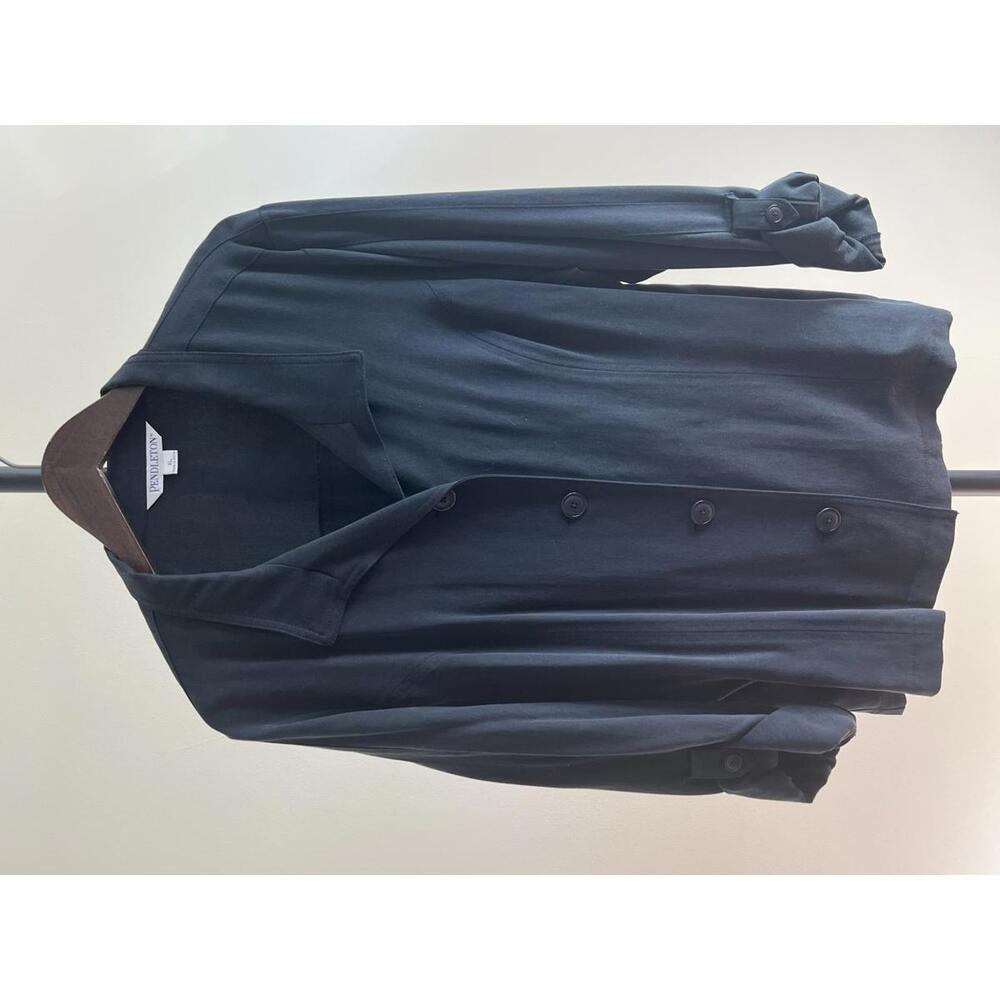 Pendleton 100% Tencel Lyocell Button Down Blouse … - image 1